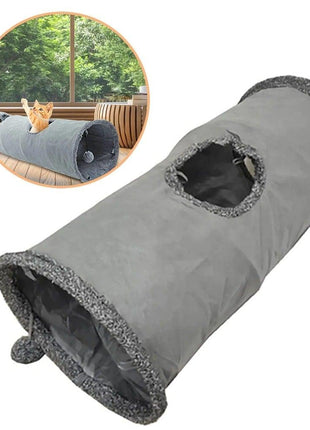 2/3/4/5 Holes Pet Cat Tunnel Toys Foldable Pet Cat Kitty Training Interactive Fun Toy For Cats Rabbit Animal Play Tunnel Tube For Cats Tunnels for Indoor Cats Cat Tube Collapsible 3 Way Pet Tunnel Great Toy for Cats