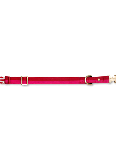 Kate Spade Red and Pink Colorblock Collar