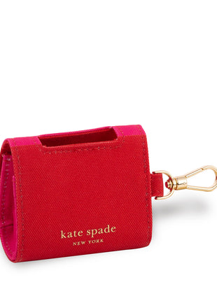 Kate Spade Red and Pink Colorblock  Bag Holder,