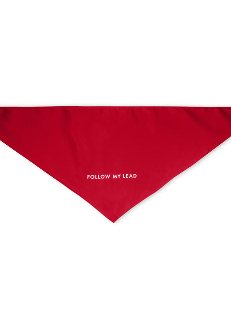 Kate Spade Red and Pink Colorblock M/L Bandana