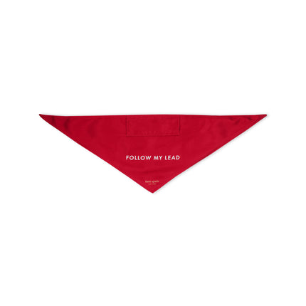 Kate Spade Small Pink and Red Colorblock Bandana,