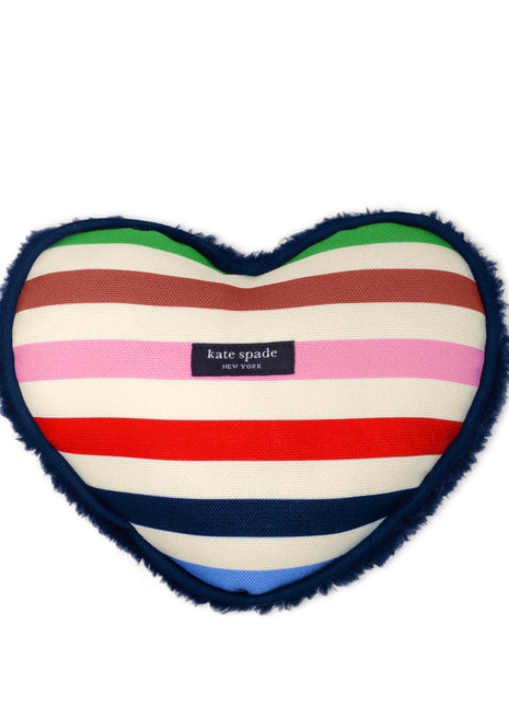 Kate Spade Adventure Stripe Heart Chew Toy