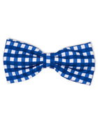 Bow Tie, Navy Gingham