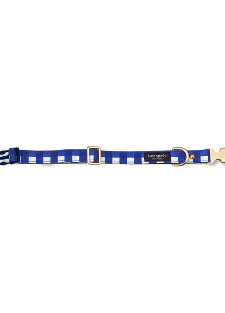 Kate Spade Navy Gingham X-Small Collar