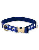 Kate Spade Navy Gingham Collar