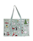 Large Grocery Tote, Holiday Party