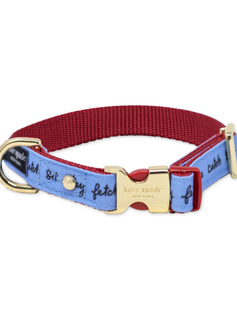 Kate Spade Raining Cats and Dogs Small Collar