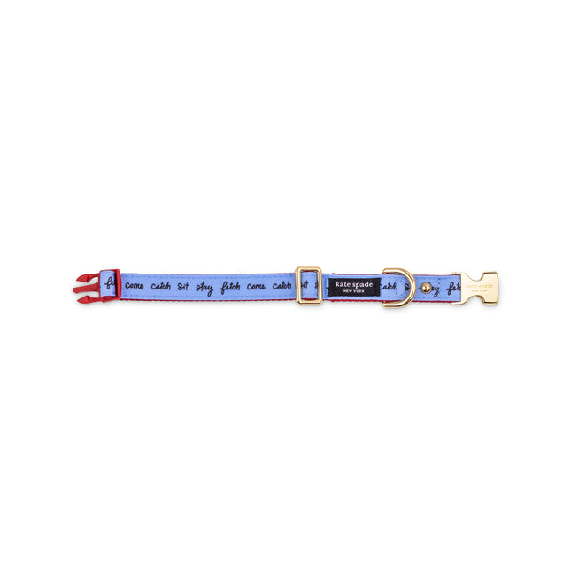 Kate Spade Raining Cats and Dogs Small Collar