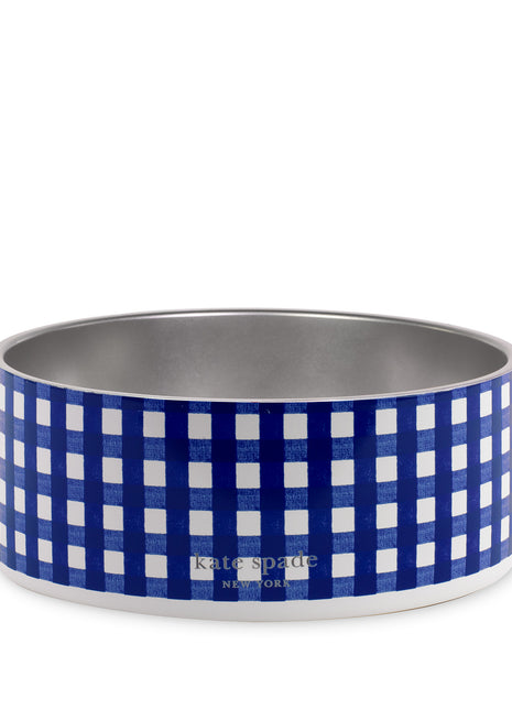 Kate Spade Navy Gingham Small Bowl