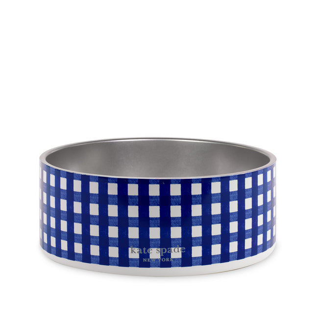 Kate Spade Navy Gingham Small Bowl