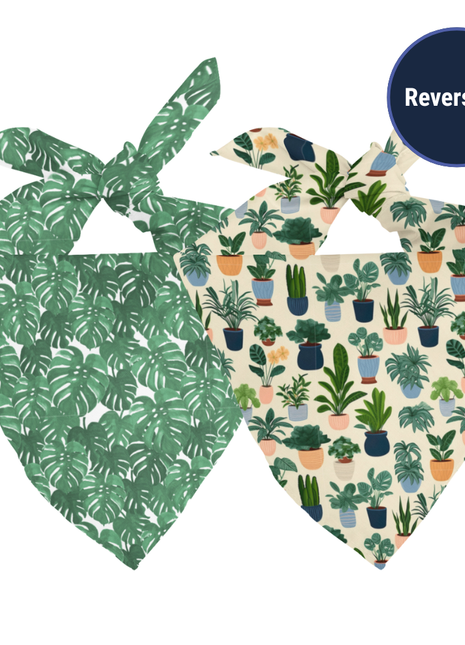House Plant Dog Bandana