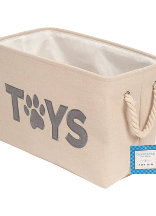 Country Living Foldable Toy Bin