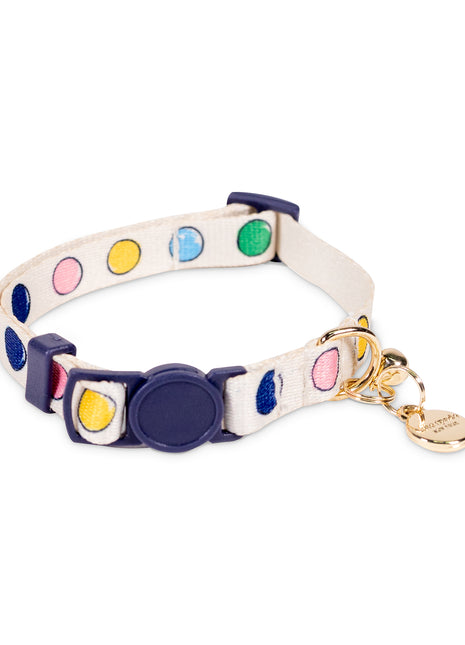 Kate Spade Cat Collar, Watercolor Dot