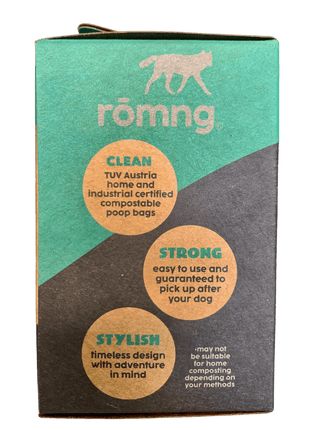 compostable plant-based dog poop bags