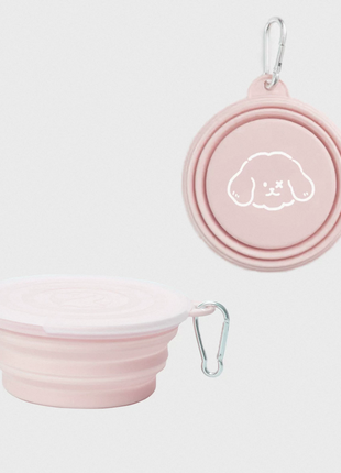 Single Foldable Pet Travel Bowl by Milou & Lumi