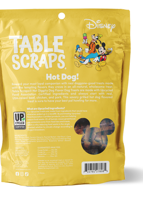 Mickey Mouse Hot Diggity Dog Flavor Dog Treats