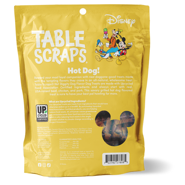 Mickey Mouse Hot Diggity Dog Flavor Dog Treats