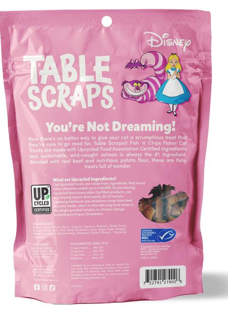 Cheshire Cat Fish 'n' Chips Flavor Cat Treats