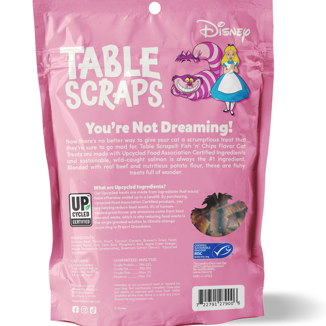 Cheshire Cat Fish 'n' Chips Flavor Cat Treats