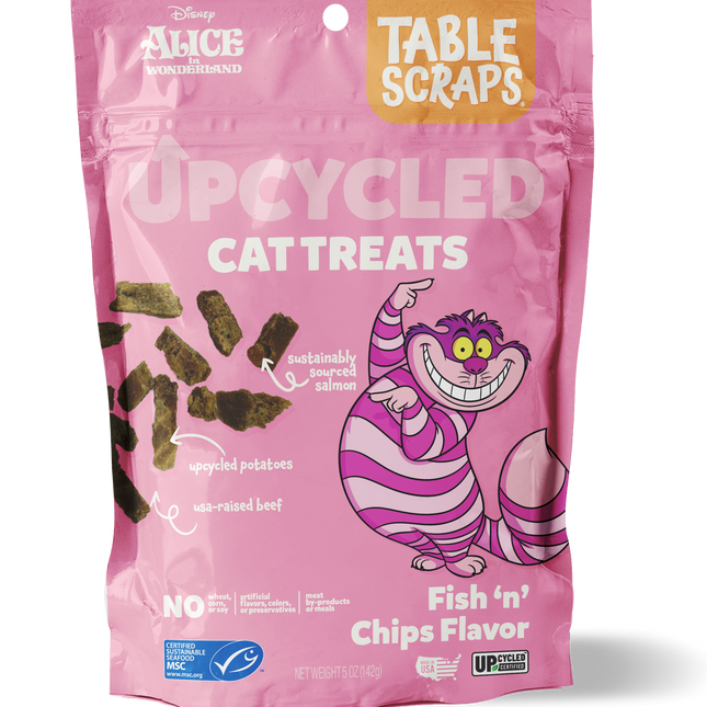 Cheshire Cat Fish 'n' Chips Flavor Cat Treats