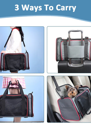 GOOPAWS Soft-Sided Travel Small Dog & Cat Carrier Bag - Pup List