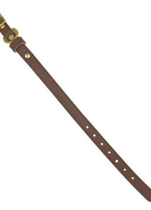 Plain Leather Dog Collar