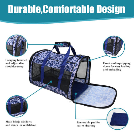 GOOPAWS Soft-Sided Travel Small Dog & Cat Carrier Bag - Pup List