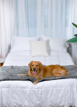 PupProtector™ Waterproof Bed Runner - Charcoal Grey