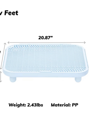 Cat Litter Mat Trapping Mat, Non-Slip Litter Mat for Cat, Litter Step Mat