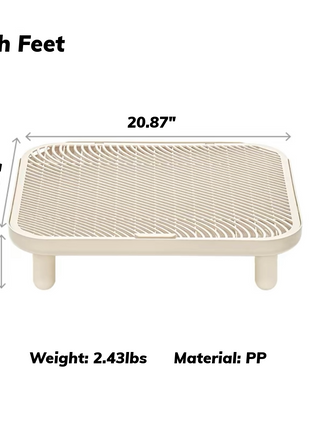 Cat Litter Mat Trapping Mat, Non-Slip Litter Mat for Cat, Litter Step Mat