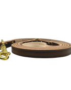 Plain Leather Dog Leashes