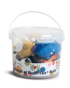 Ruff-Tex® Bucket of Latex Balls Dog Toys, 10 Pack, Small - Pup List