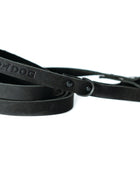 Sport Style Midnight Black Leather Leash