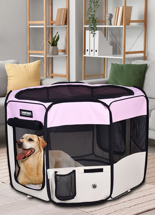 Jespet 2-Door Portable Soft-Sided Dog, Cat & Small Pet Exercise Playpen - Pup List