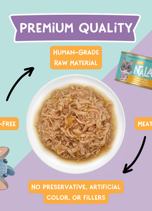 Chicken Flaked With Pumpkin Recipe Dinner In Broth Adult Cat Food, 2.8-oz