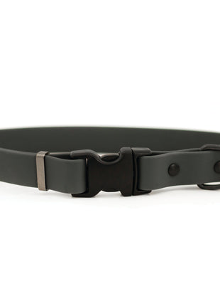 Waterproof Charcoal Super Soft PVC Dog Collar