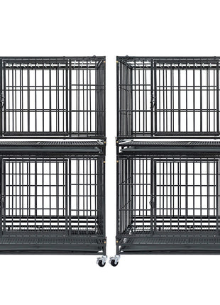 37" Stackable Heavy Duty Dog Kennel 371D04