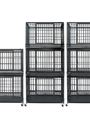 37" Stackable Heavy Duty Dog Kennel 371D04