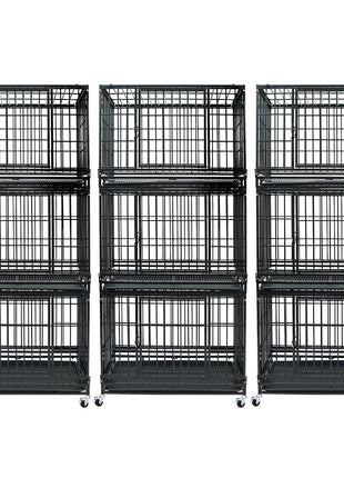 37" Stackable Heavy Duty Dog Kennel 371D04