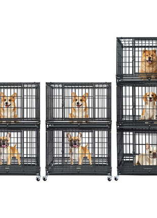 37" Stackable Heavy Duty Dog Kennel 371D08