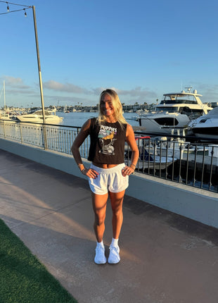 Puppies & Fitness Spin Bike Future Colors | Crop Top