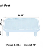 Cat Litter Mat Trapping Mat, Non-Slip Litter Mat for Cat, Litter Step Mat