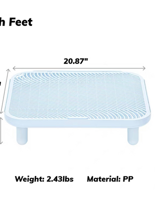 Cat Litter Mat Trapping Mat, Non-Slip Litter Mat for Cat, Litter Step Mat