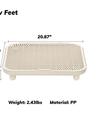 Cat Litter Mat Trapping Mat, Non-Slip Litter Mat for Cat, Litter Step Mat