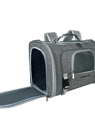 Mr. Peanut's Monterey Series Airline Compliant Horizontal Backpack Pet Carrier