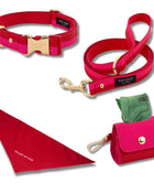 Kate Spade Red & Pink Colorblock Walk Set M/L