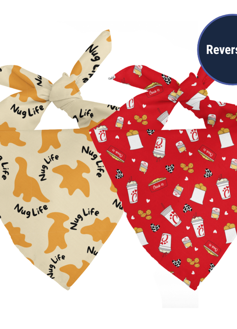 Chicken Nugget Dog Bandana