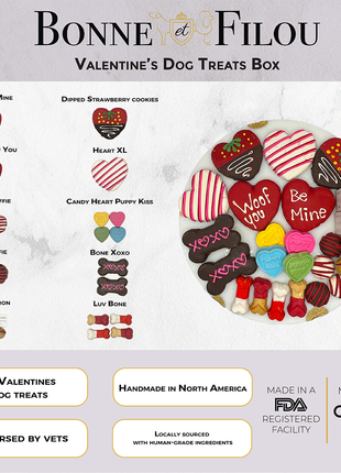 Love My Dog Themed Treats Box