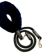 Bundle Shearling Fur Grip + Rope Leash for Dogs