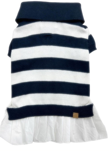 ‘Gladys’ Cashmere blend Polo Dress